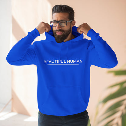 Beautiful Human All Gender Premium Pullover Hoodie