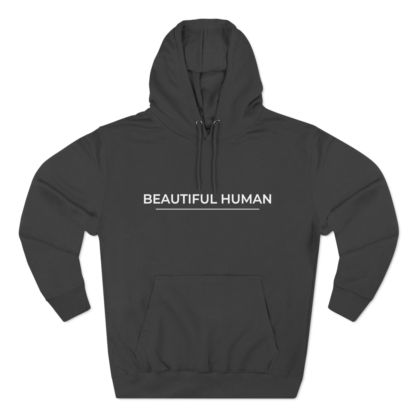 Beautiful Human All Gender Premium Pullover Hoodie