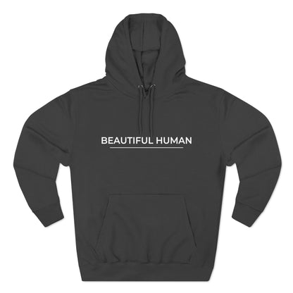 Beautiful Human All Gender Premium Pullover Hoodie
