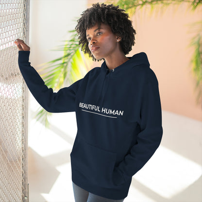 Beautiful Human All Gender Premium Pullover Hoodie